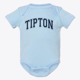 Tipton Elementary School Varsity Arch Baby Onesie