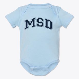 Missouri School For The Deaf Varsity Arch Baby Onesie