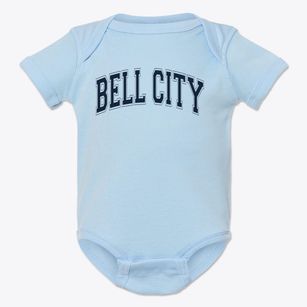 Bell City Elementary School Varsity Arch Baby Onesie