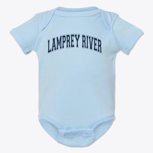 Lamprey River Elementary School Varsity Arch Baby Onesie