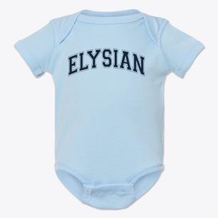 Elysian Charter School Varsity Arch Baby Onesie