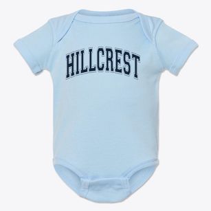Hillcrest Elementary School Varsity Arch Baby Onesie