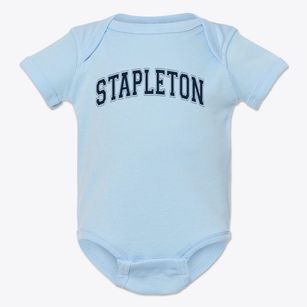 Stapleton Elementary School Varsity Arch Baby Onesie