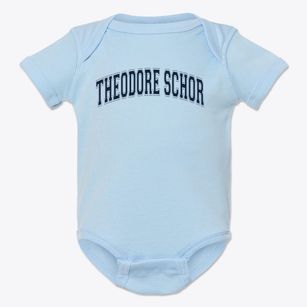Theodore Schor Middle School Varsity Arch Baby Onesie