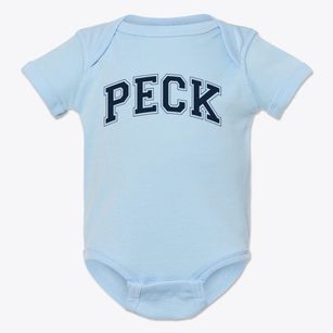 Peck School Varsity Arch Baby Onesie