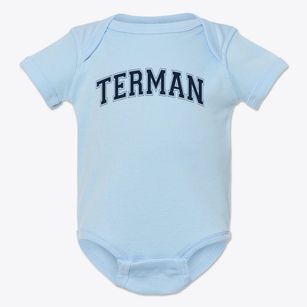 Terman Middle School Varsity Arch Baby Onesie
