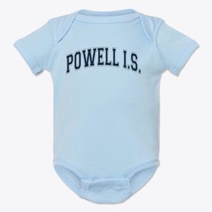Powell I.s. For Law & Social Justice Varsity Arch Baby Onesie