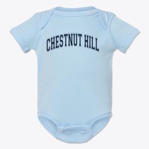 Chestnut Hill Elementary School Varsity Arch Baby Onesie
