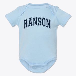 Ranson Middle School Varsity Arch Baby Onesie
