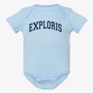 Exploris Middle School Varsity Arch Baby Onesie