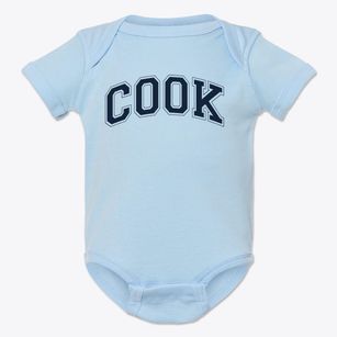 Cook Elementary School Varsity Arch Baby Onesie