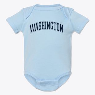 Washington Elementary School Varsity Arch Baby Onesie