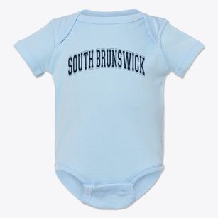 South Brunswick Middle School Varsity Arch Baby Onesie