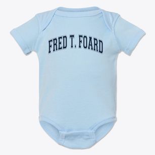 Fred T. Foard Varsity Arch Baby Onesie