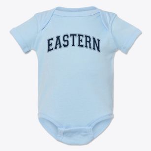 Eastern Elementary School Varsity Arch Baby Onesie