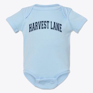 Harvest Lane Christian Academy Varsity Arch Baby Onesie