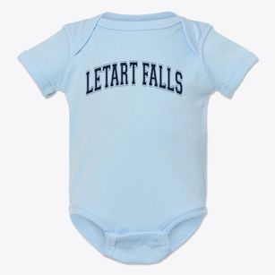 Letart Falls Elementary School Varsity Arch Baby Onesie