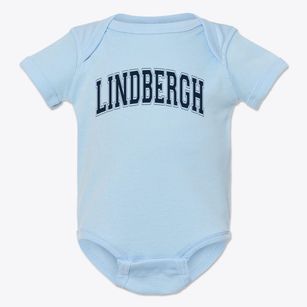 Lindbergh Elementary School Varsity Arch Baby Onesie