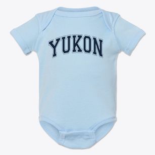 Yukon High School Varsity Arch Baby Onesie