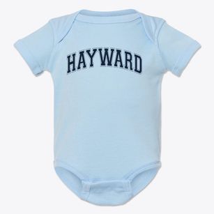 Hayward Project Elementary School Varsity Arch Baby Onesie