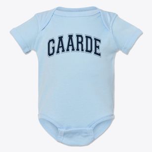 Gaarde Christian School Varsity Arch Baby Onesie