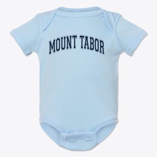 Mount Tabor Middle School Varsity Arch Baby Onesie