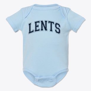 Lents Education Center Varsity Arch Baby Onesie