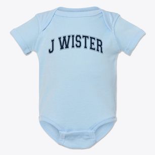 J Wister Elementary School Varsity Arch Baby Onesie