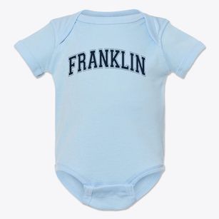 Franklin High School Varsity Arch Baby Onesie
