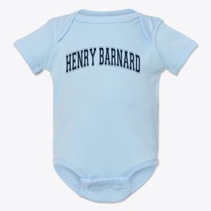 Henry Barnard School Varsity Arch Baby Onesie