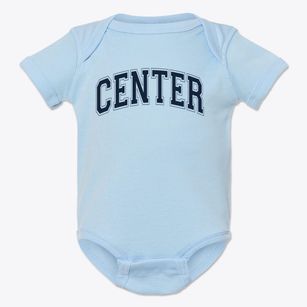 Center For Inquiry Varsity Arch Baby Onesie