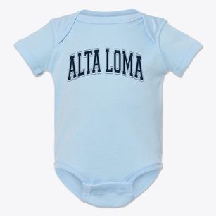 Alta Loma Elementary School Varsity Arch Baby Onesie