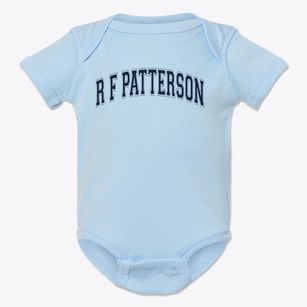 R F Patterson Elementary School Varsity Arch Baby Onesie
