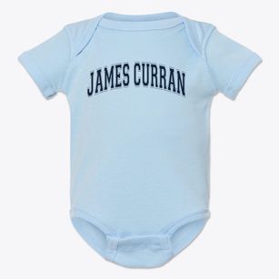 James Curran Middle School Varsity Arch Baby Onesie