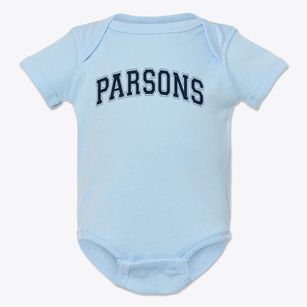 Parsons Elementary School Varsity Arch Baby Onesie