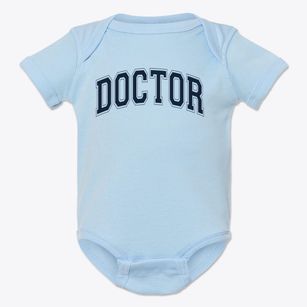 Doctor Joey Pirrung Elementary School Varsity Arch Baby Onesie
