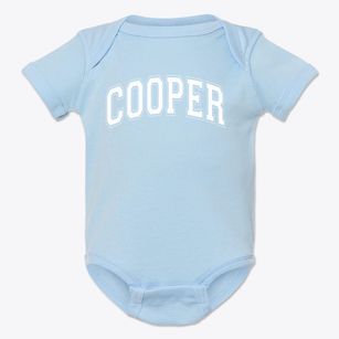 Cooper High School Varsity Arch Baby Onesie