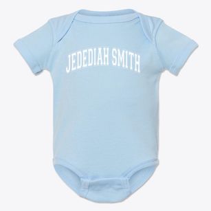 Jedediah Smith Elementary School Varsity Arch Baby Onesie
