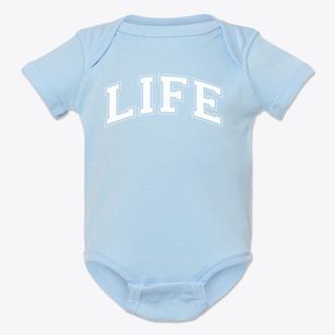 Life Christian Academy Varsity Arch Baby Onesie
