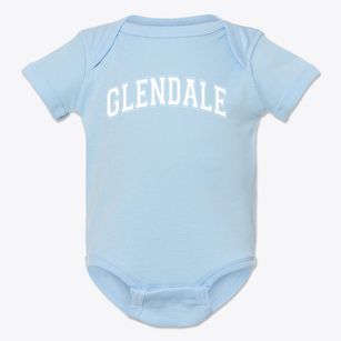 Glendale Adventist Elementary School Varsity Arch Baby Onesie