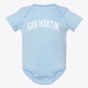 San Martin De Porres Catholic School Varsity Arch Baby Onesie