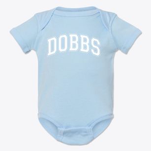 Dobbs Elementary School Varsity Arch Baby Onesie