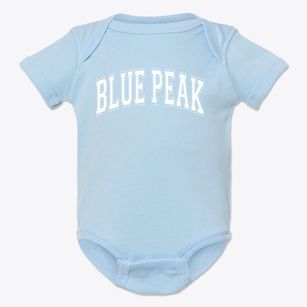 Blue Peak High School Varsity Arch Baby Onesie