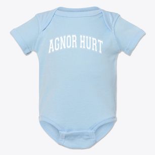 Agnor Hurt Elementary School Varsity Arch Baby Onesie