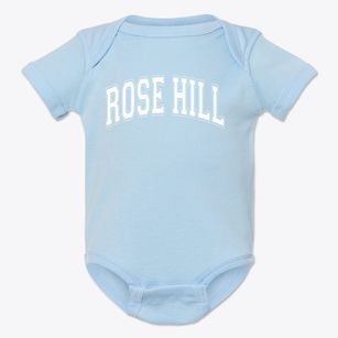 Rose Hill Middle School Varsity Arch Baby Onesie