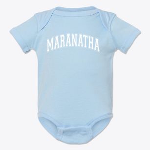 Maranatha Baptist Varsity Arch Baby Onesie