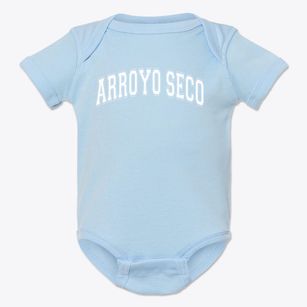 Arroyo Seco Elementary School Varsity Arch Baby Onesie