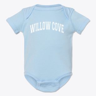 Willow Cove Elementary School Varsity Arch Baby Onesie