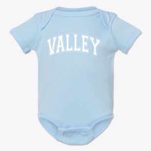 Valley High School Varsity Arch Baby Onesie