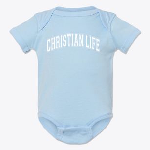 Christian Life Academy Varsity Arch Baby Onesie